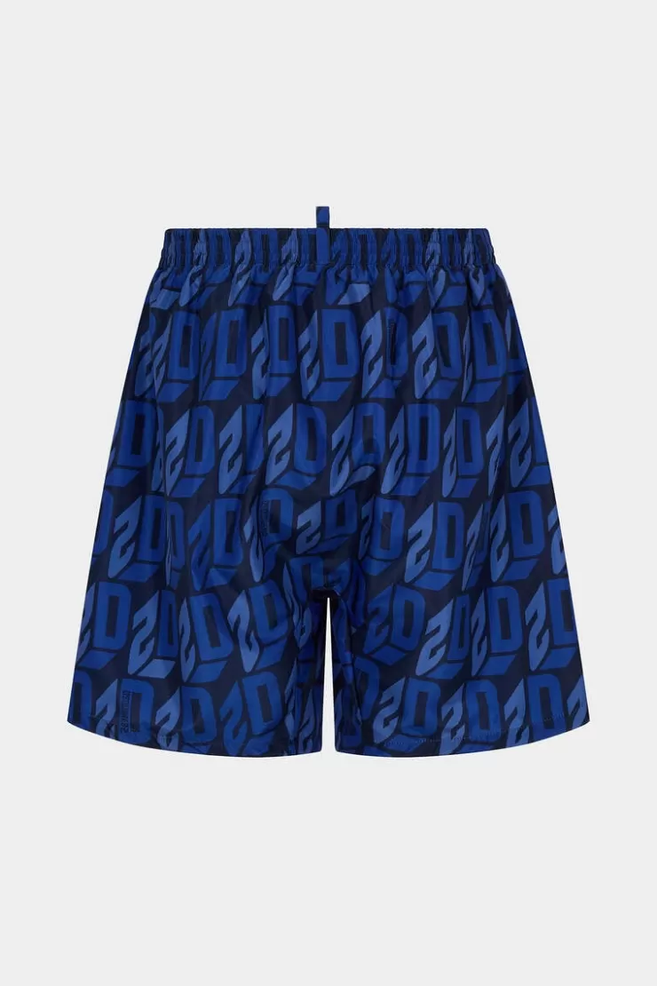 Dsquared2 D2 Monogram Boxer>Uomo Costumi