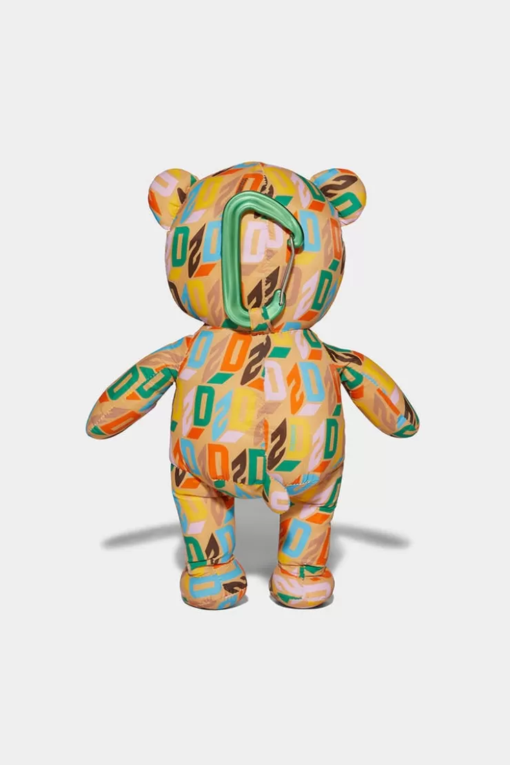 Dsquared2 D2 Monogram Teddy Bear Toy>Donna Altri Accessori