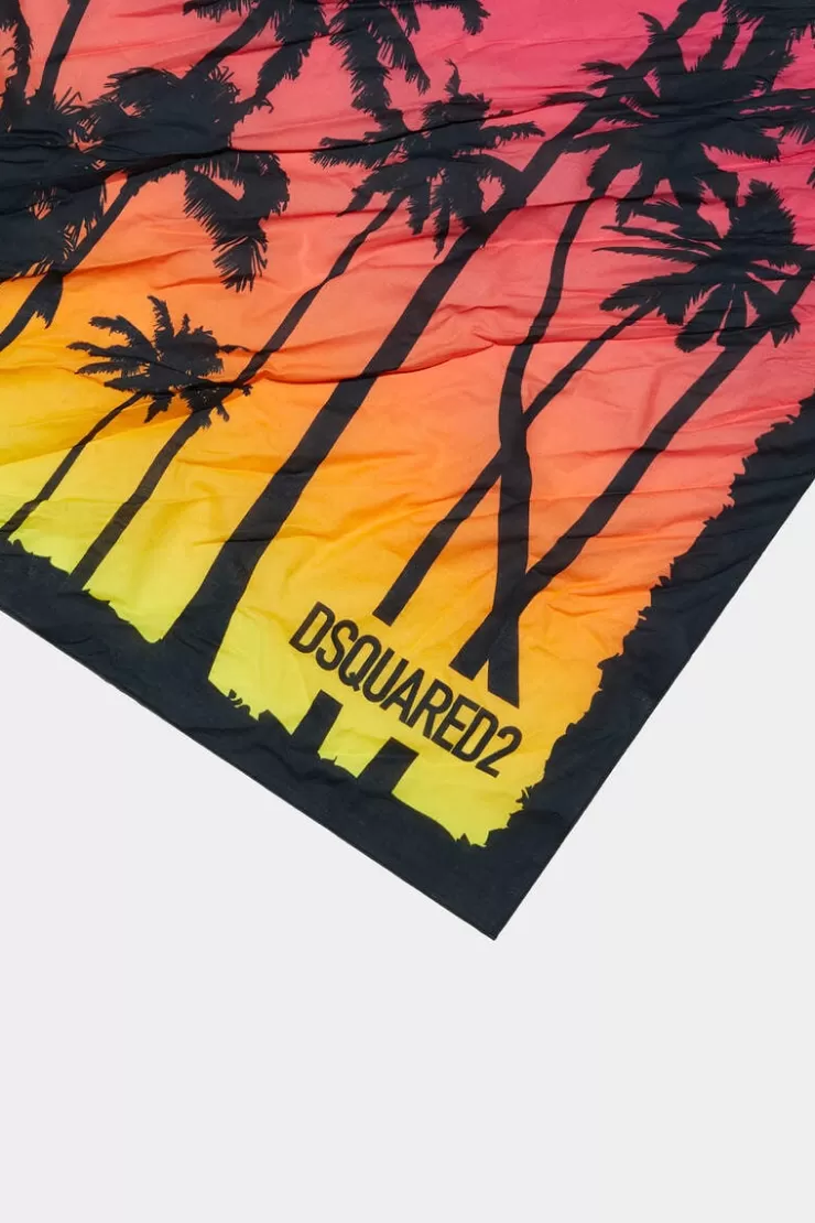 Dsquared2 D2 Palms Bandana>Uomo Sciarpe