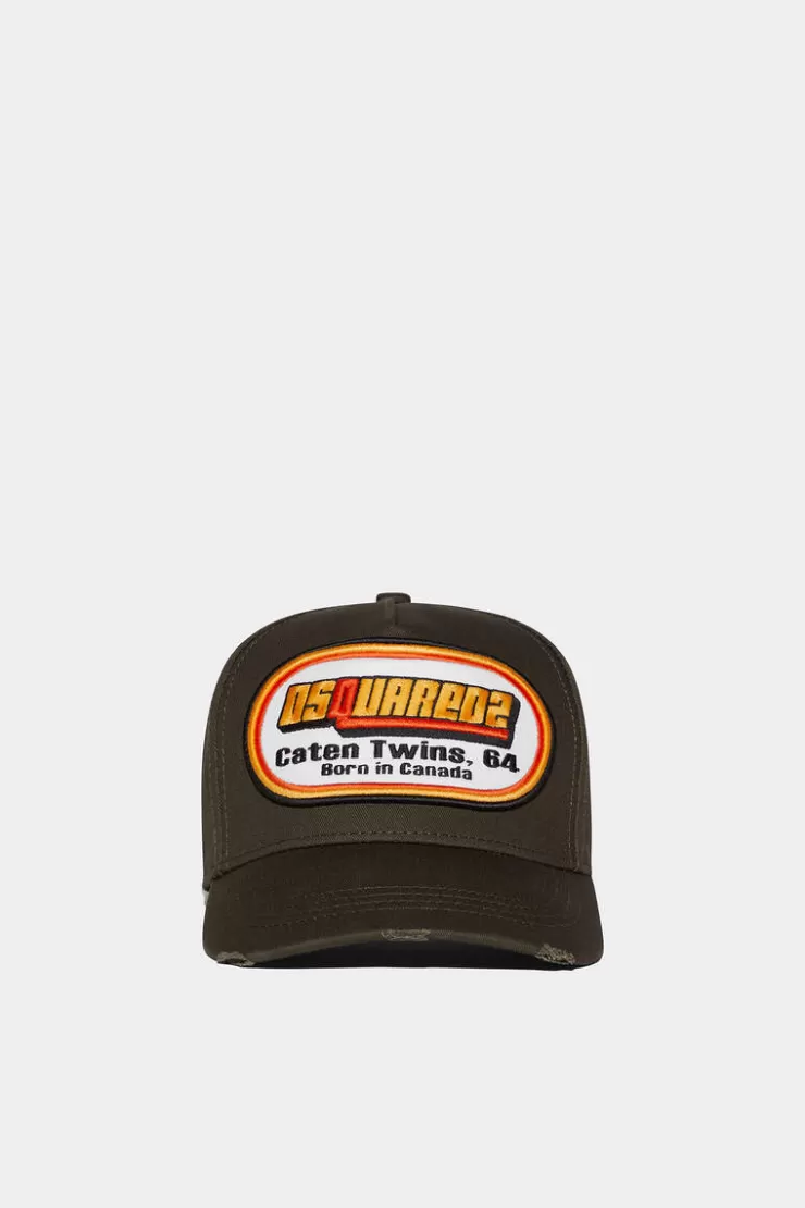 Dsquared2 D2 Patch Baseball Cap>Uomo Cappelli