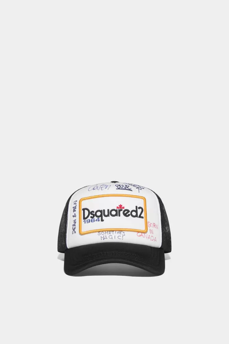 Dsquared2 D2 Patch Baseball Cap>Donna Cappelli