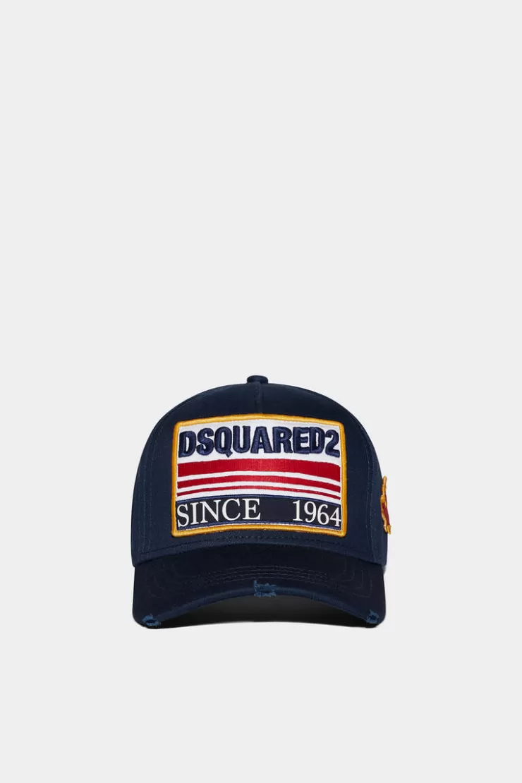 Dsquared2 D2 Patch Baseball Cap>Donna Cappelli