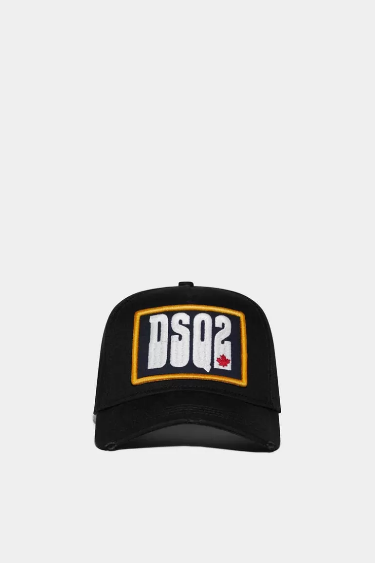 Dsquared2 D2 Patch Baseball Cap>Donna Cappelli