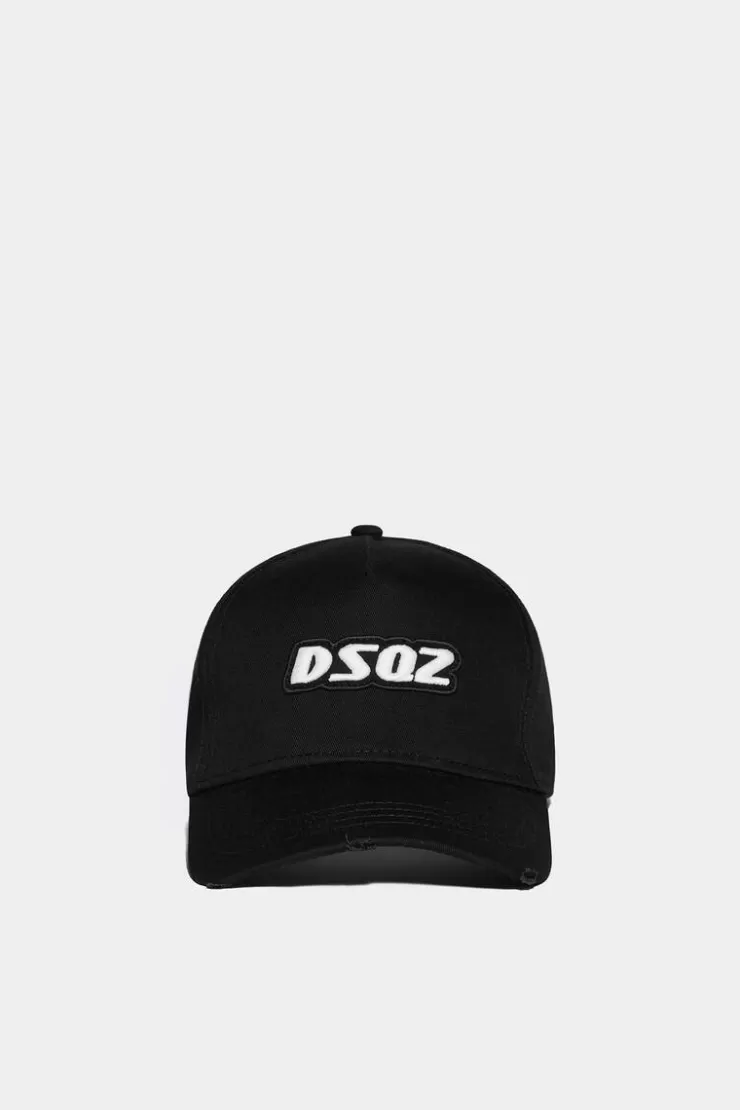 Dsquared2 D2 Patch Baseball Cap>Donna Cappelli