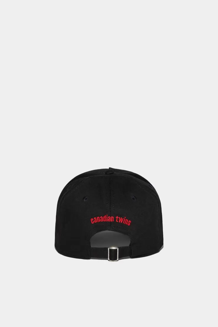 Dsquared2 D2 Patch Baseball Cap>Donna Cappelli