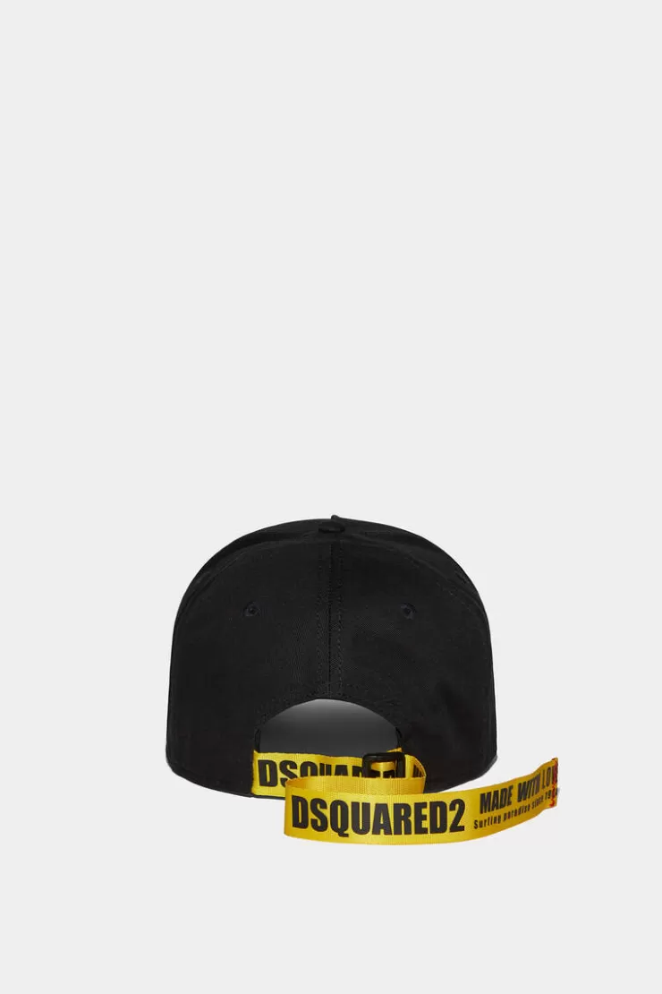 Dsquared2 D2 Patch Baseball Cap>Donna Cappelli