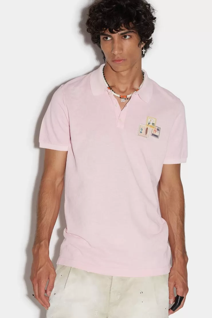 Dsquared2 D2 Postmark Tennis Polo>Uomo T-Shirt & Polo