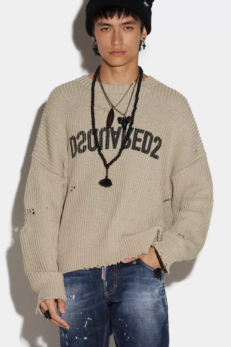 Dsquared2 D2 Reverse Knit>Uomo Maglieria