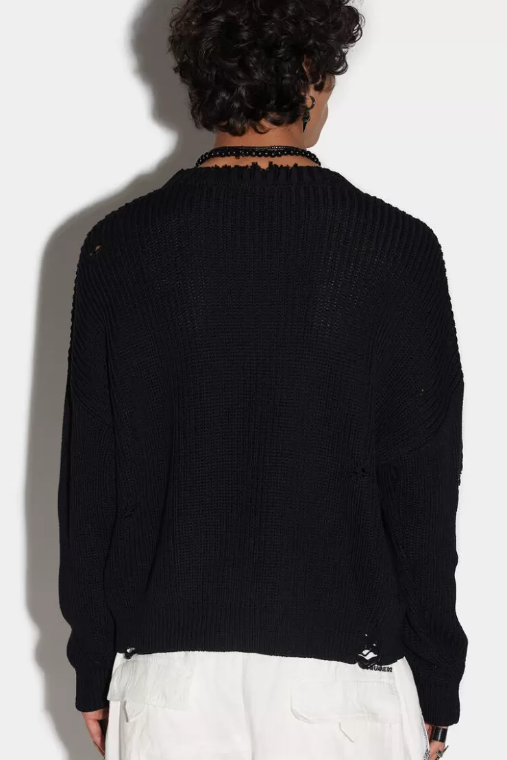 Dsquared2 D2 Reverse Knit>Uomo Maglieria