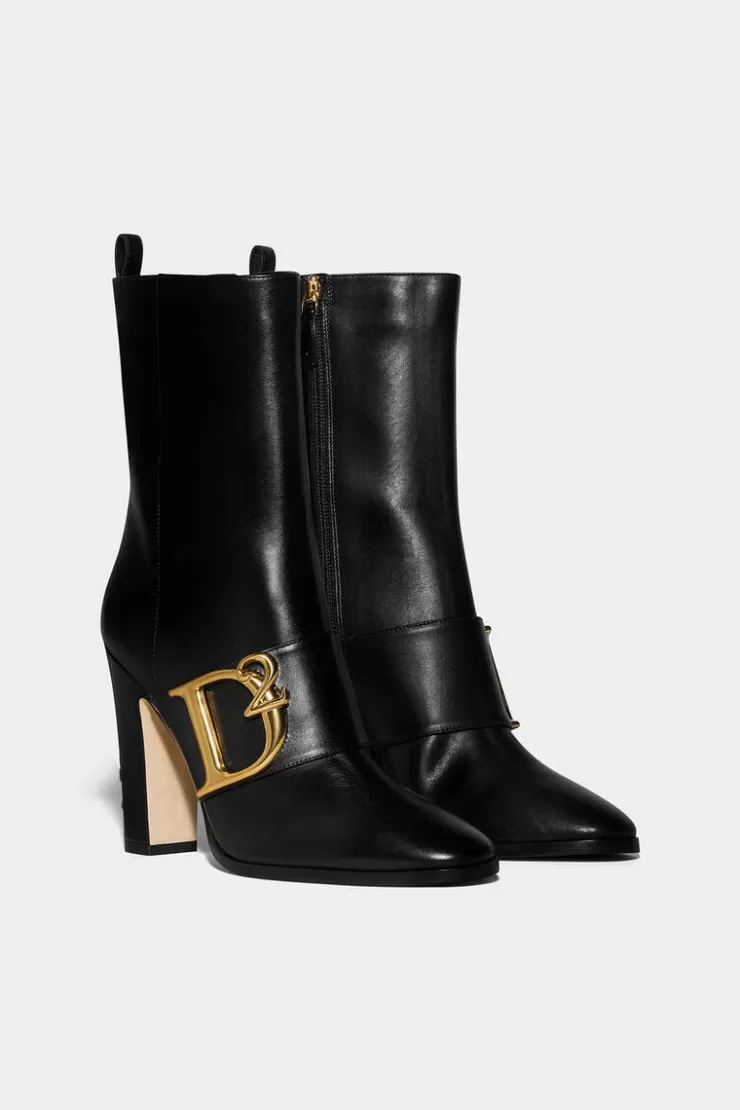 Dsquared2 D2 Statement Ankle Boots>Donna Stivali