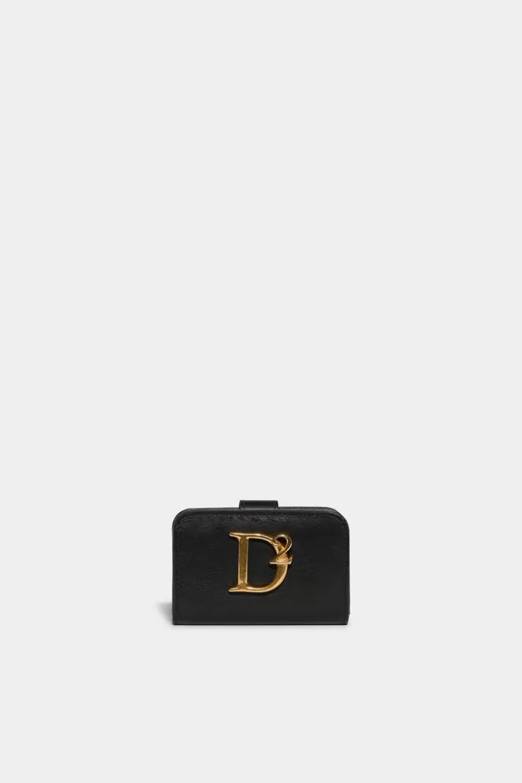 Dsquared2 D2 Statement Wallet>Donna Piccola Pelletteria