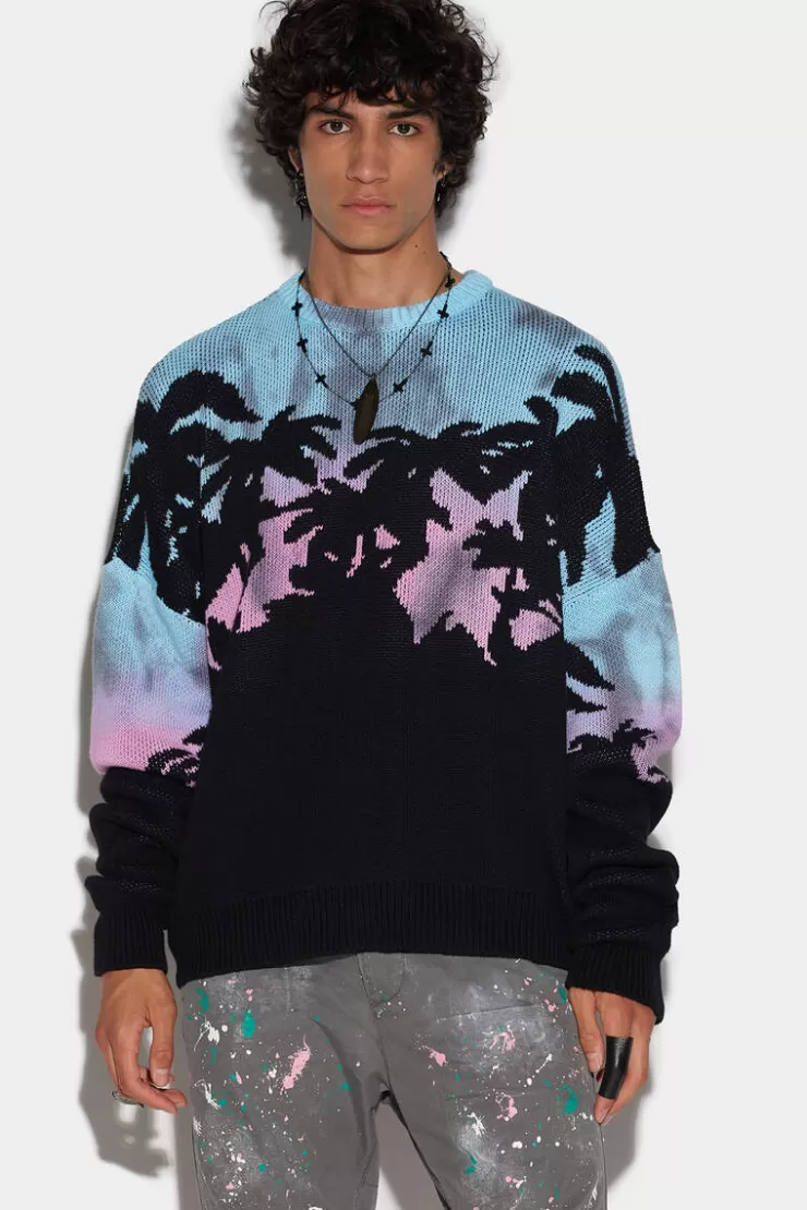 Dsquared2 D2 Sunrise Sweater>Uomo Maglieria