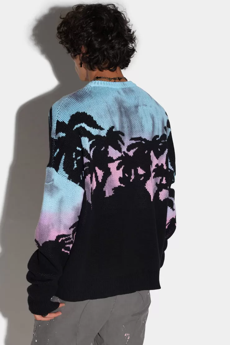 Dsquared2 D2 Sunrise Sweater>Uomo Maglieria