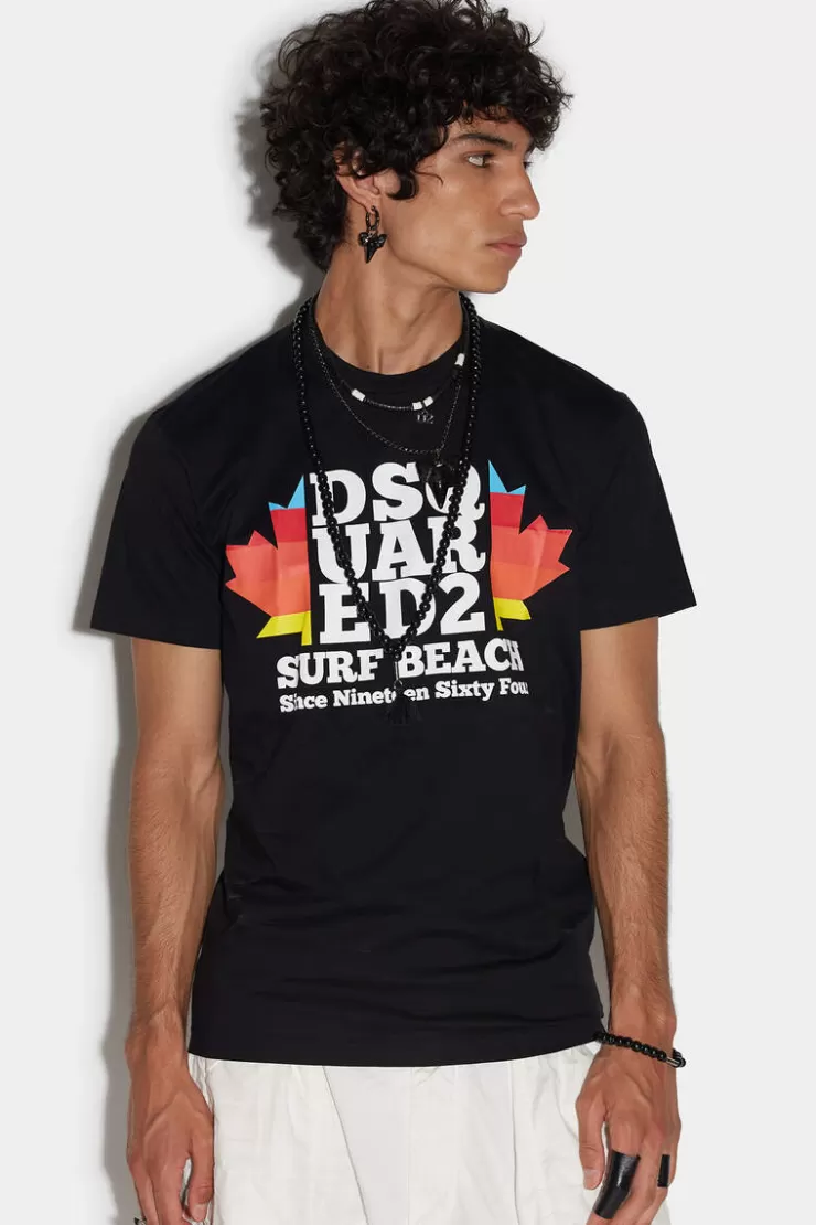Dsquared2 D2 Surf Beach T-Shirt>Uomo T-Shirt & Polo