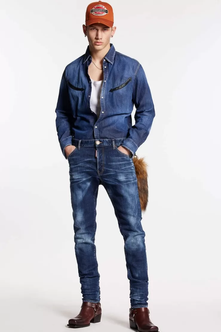 Dsquared2 Dark Clean Wash Cool Guy Jeans>Uomo Jeans