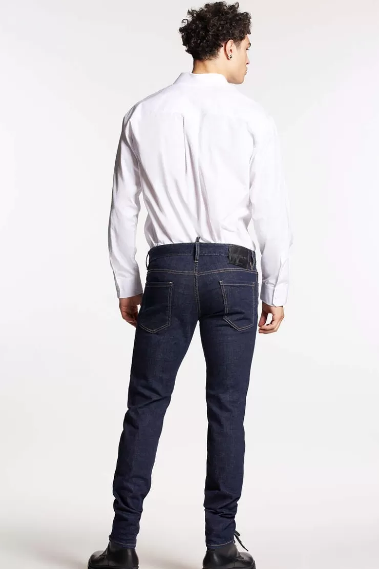Dsquared2 Dark Rinse Wash Slim Jeans>Uomo Jeans