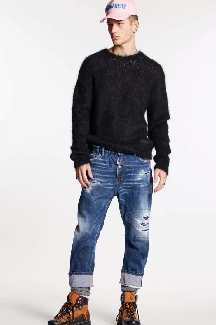 Dsquared2 Dark Ripped Wash Big Brother Jeans>Uomo Jeans