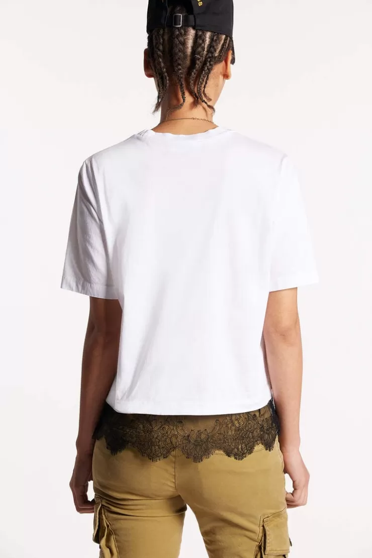 Dsquared2 Dream Is Now Easy T-Shirt>Donna Top & T-Shirt