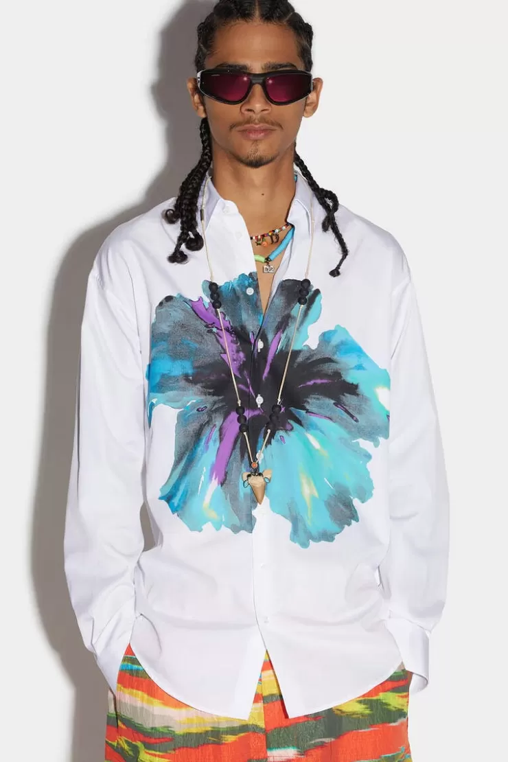 Dsquared2 Dropped Shoulder Shirt>Uomo Camicie