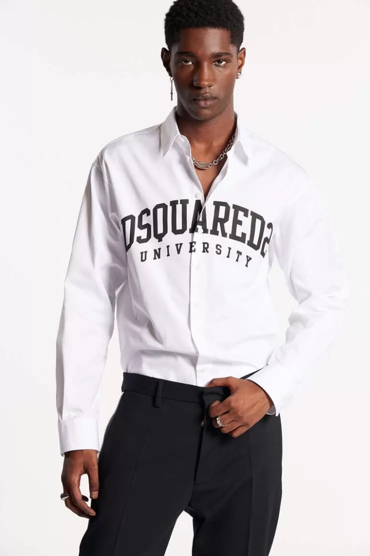 Dsquared2 Dropped Shoulder Shirt>Uomo Camicie