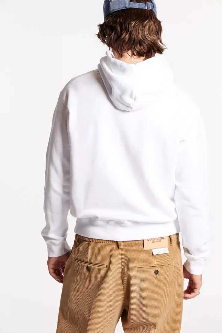 Dsquared2 Dsq2 Cool Fit Hoodie>Uomo Felpe