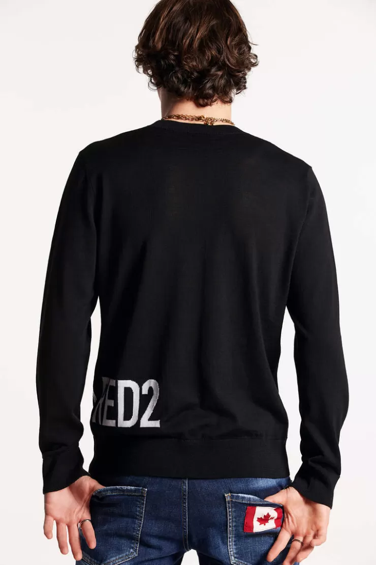 Dsquared2 Dsq2 Crewneck Knit>Uomo Maglieria