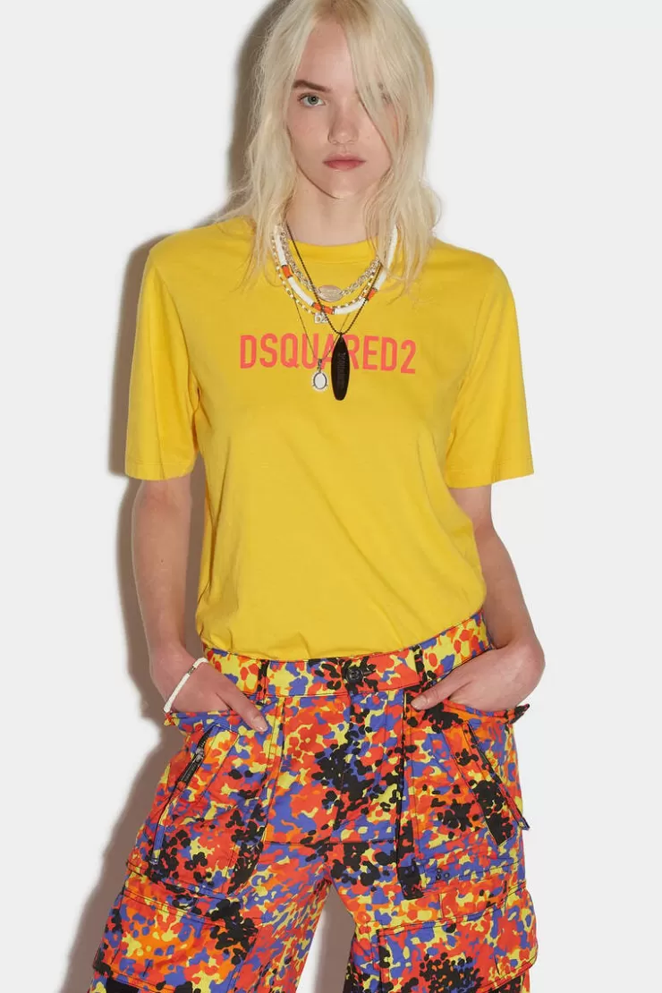 Dsquared2 Easy T-Shirt>Donna Top & T-Shirt