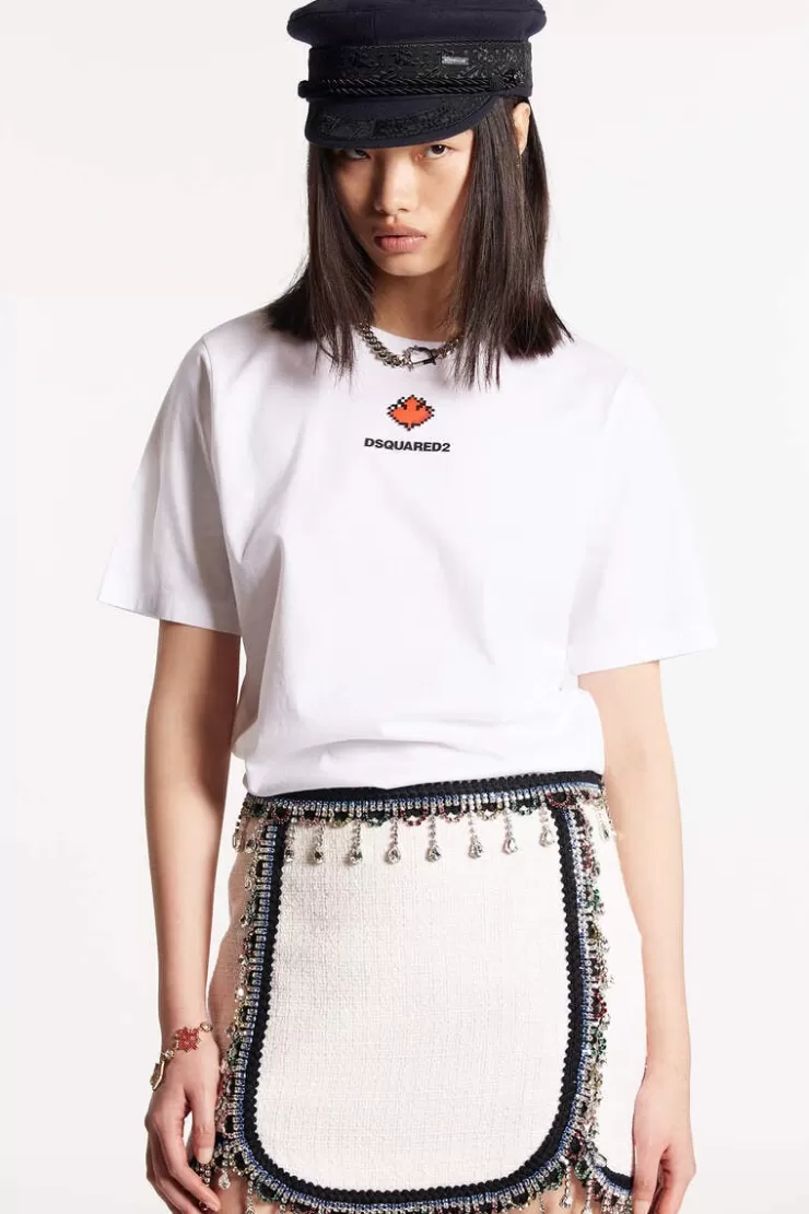 Dsquared2 Easy T-Shirt>Donna Top & T-Shirt