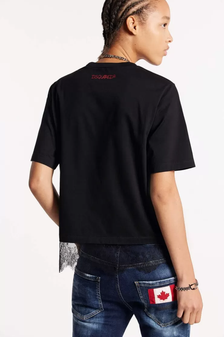 Dsquared2 Easy T-Shirt>Donna Top & T-Shirt