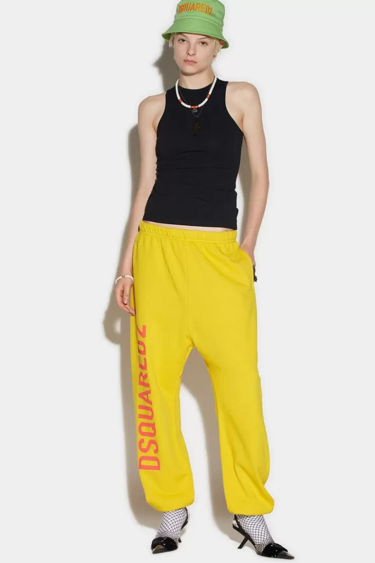 Dsquared2 L.A. Jogger Pants>Donna Pantaloni