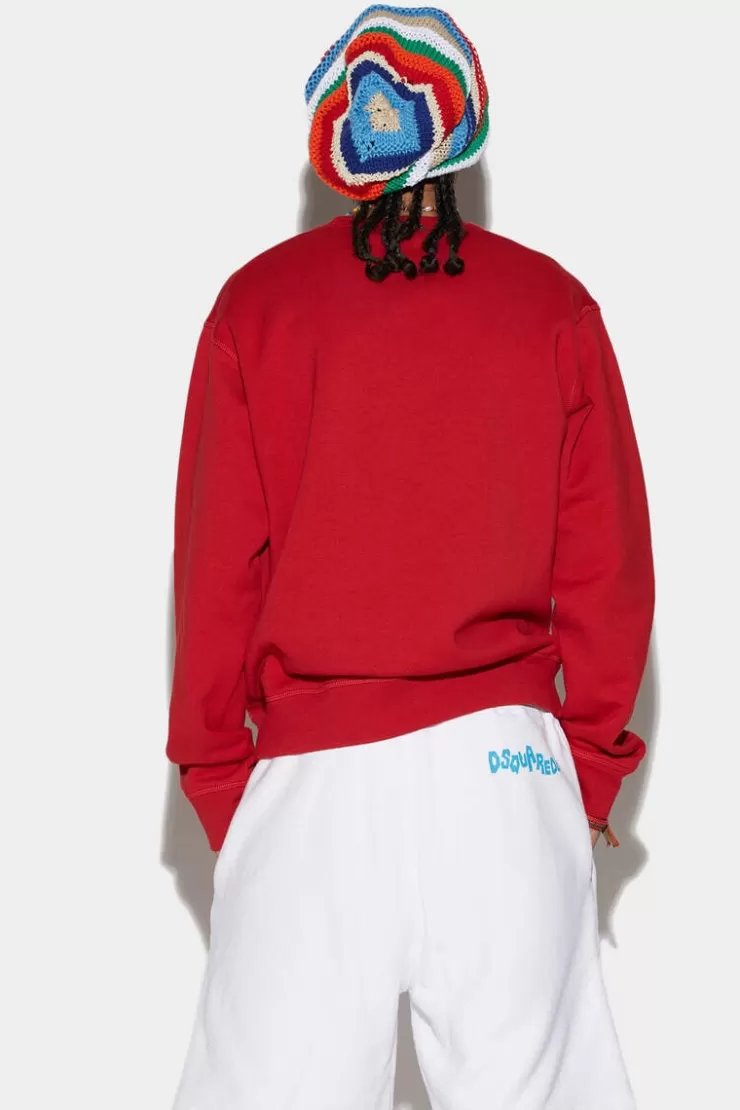 Dsquared2 Maple Cool Sweatshirt>Uomo Felpe