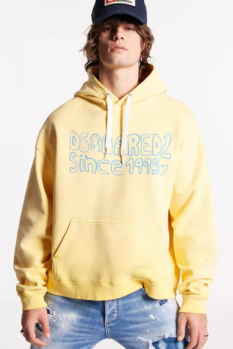 Dsquared2 Muscle Hoodie>Uomo Felpe