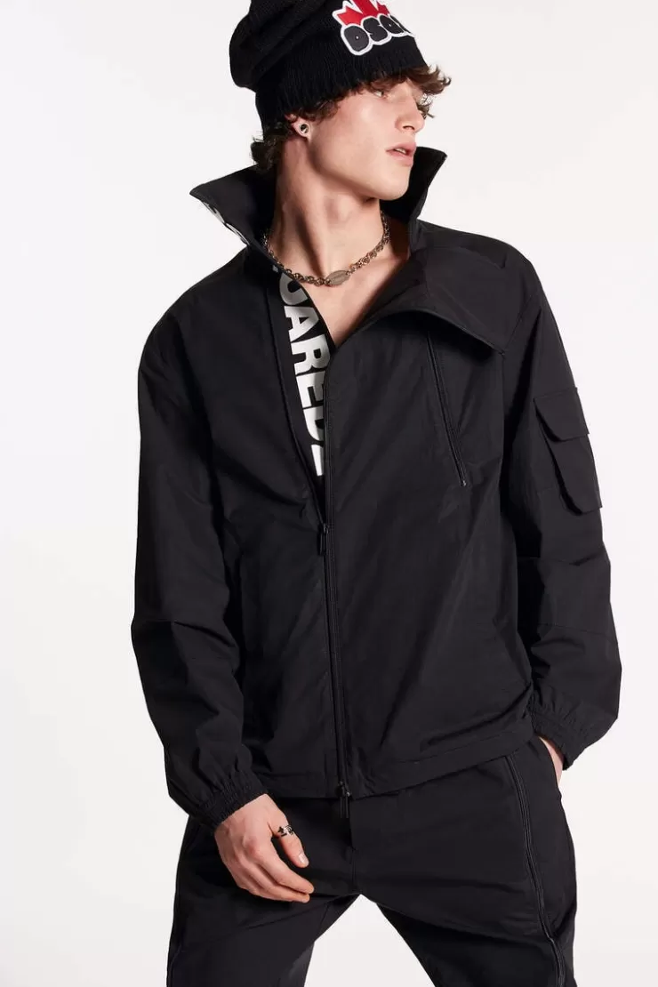 Dsquared2 Technical Bomber Jacket>Uomo Cappotti & Giubbotti