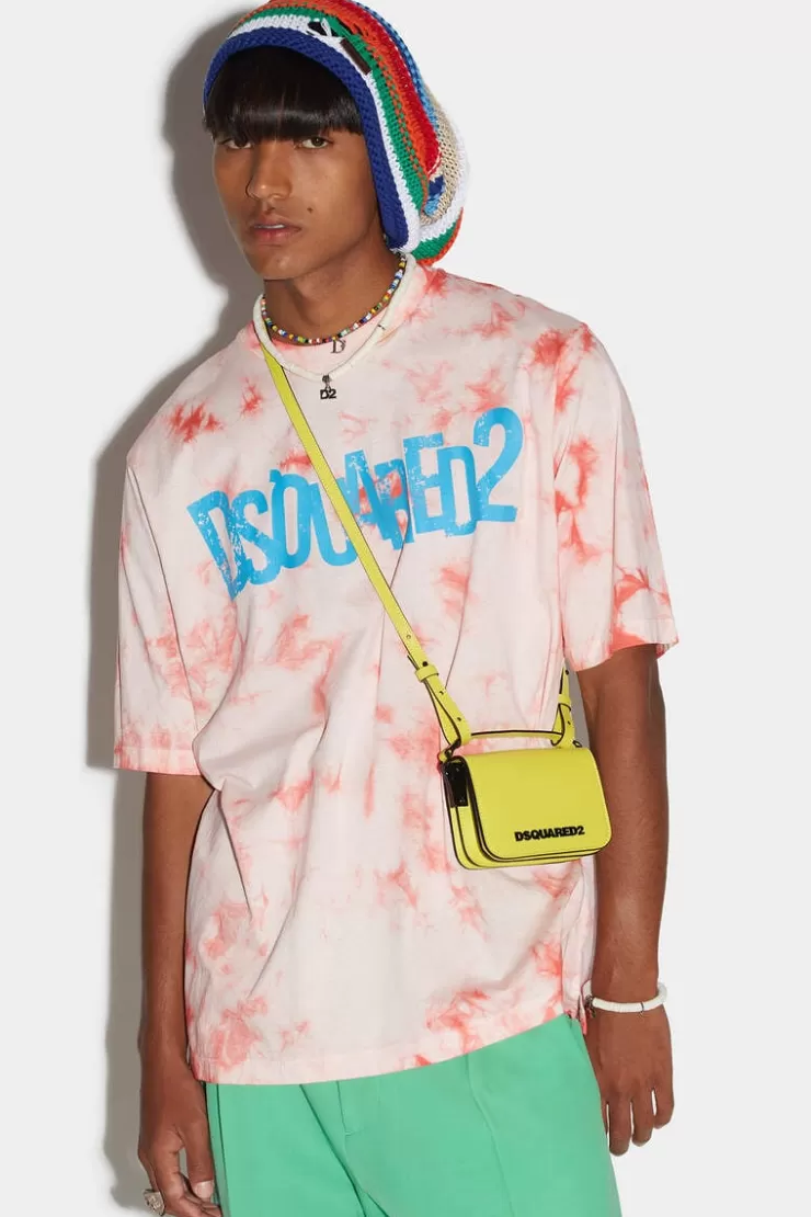 Dsquared2 Tie&Dye Skater T-Shirt>Uomo T-Shirt & Polo