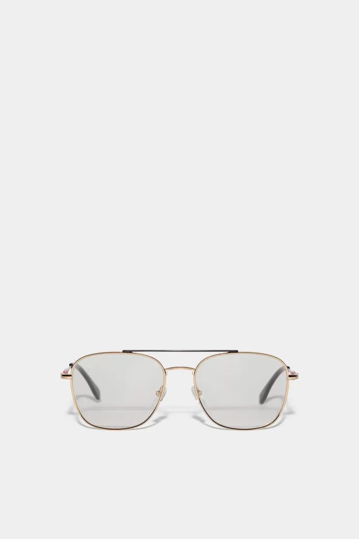 Dsquared2 Dynamic Gold Optical Glasses>Donna Occhiali