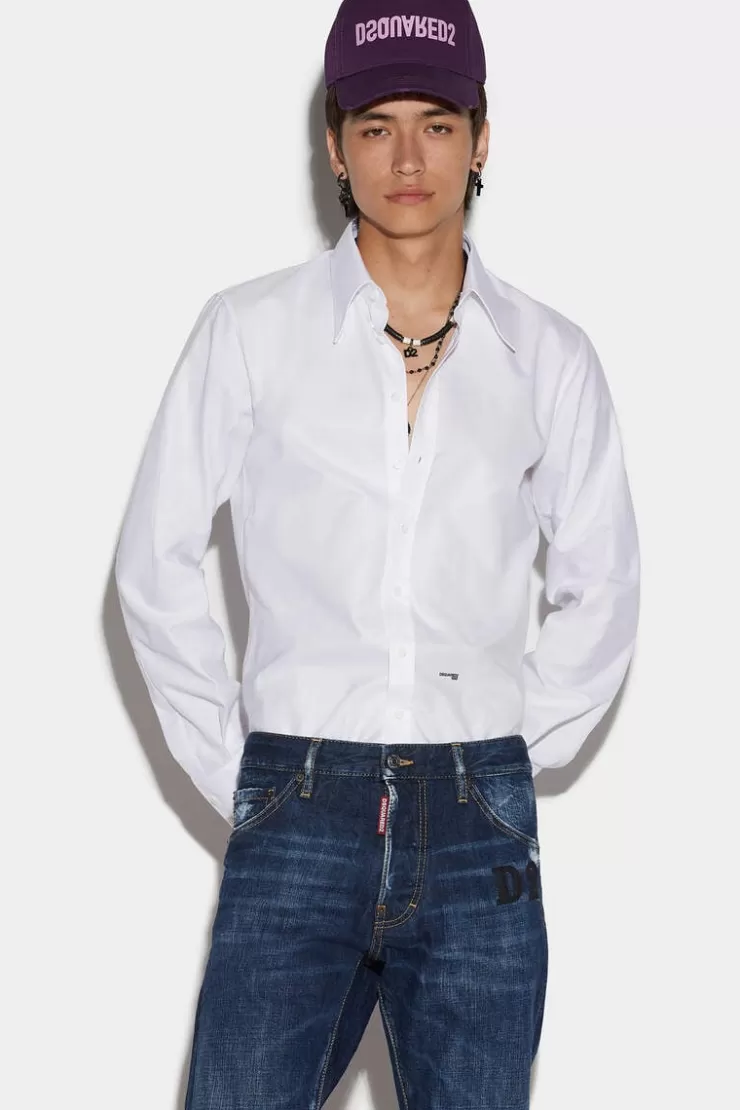 Dsquared2 Easy Slim 70'S Shirt>Uomo Camicie