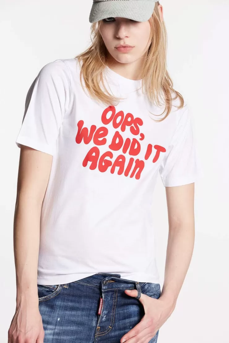 Dsquared2 Easy T-Shirt>Donna Top & T-Shirt