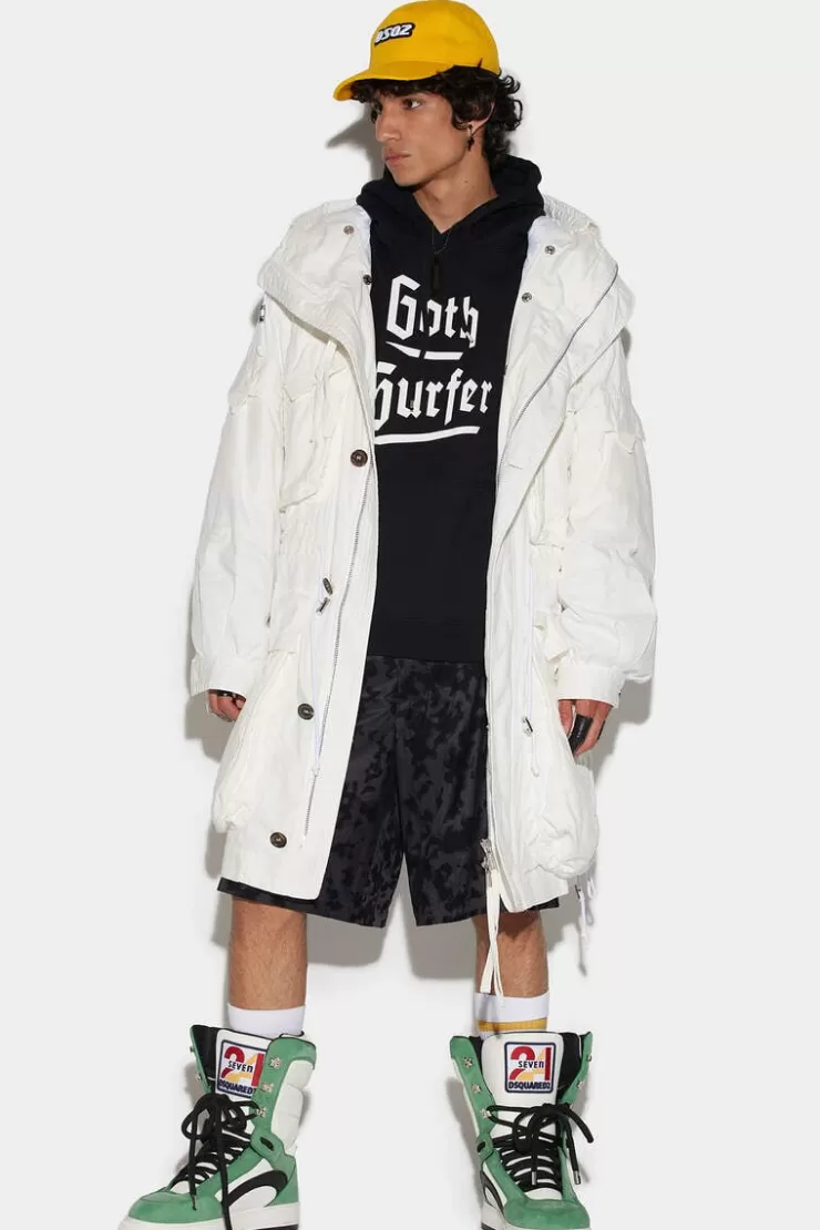 Dsquared2 Goth Over Parka>Uomo Cappotti & Giubbotti