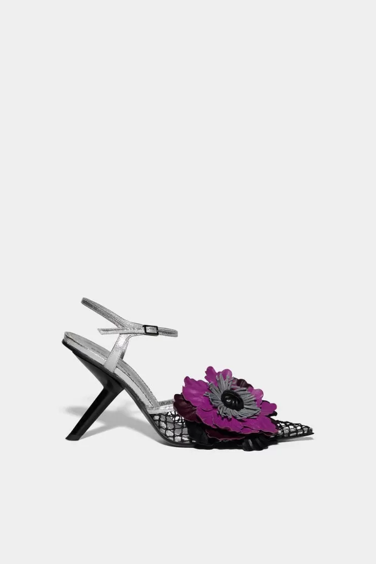 Dsquared2 Gothic Flower Sandals>Donna Sandali