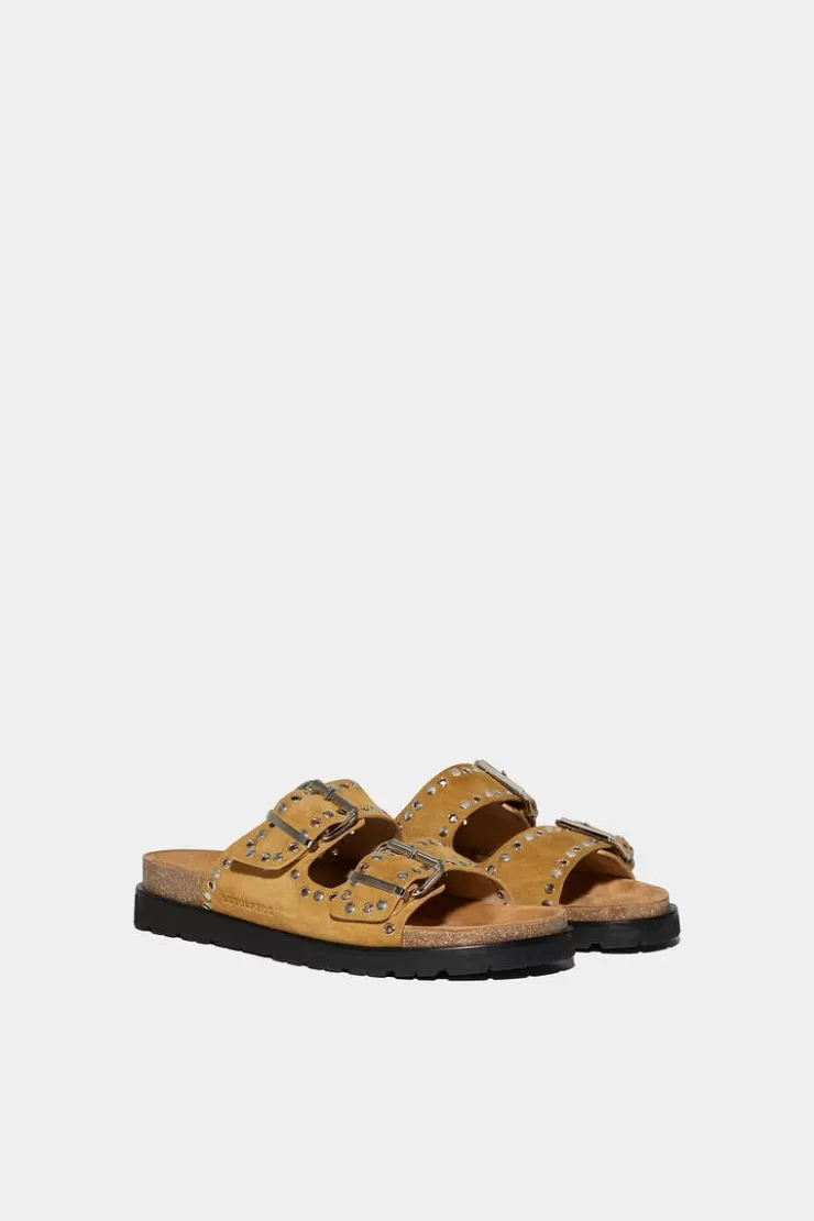 Dsquared2 Gothic Grunge Flat Sandals>Uomo Sandali