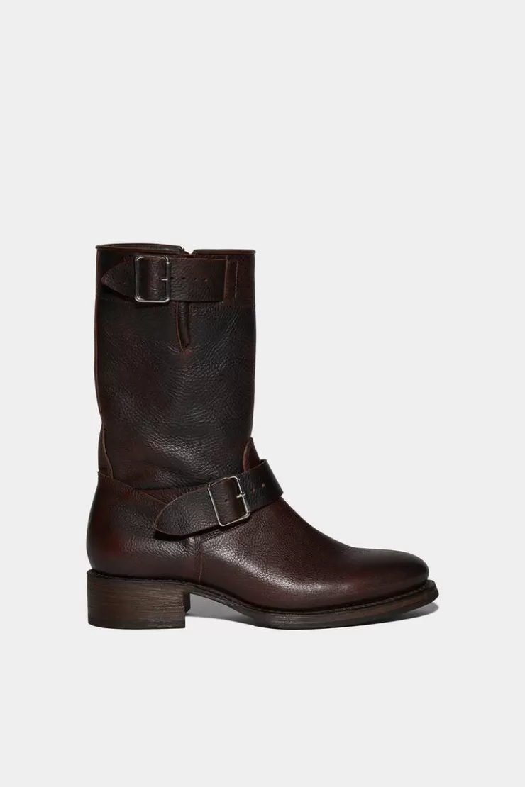 Dsquared2 Harley Biker Boots>Uomo Stivali