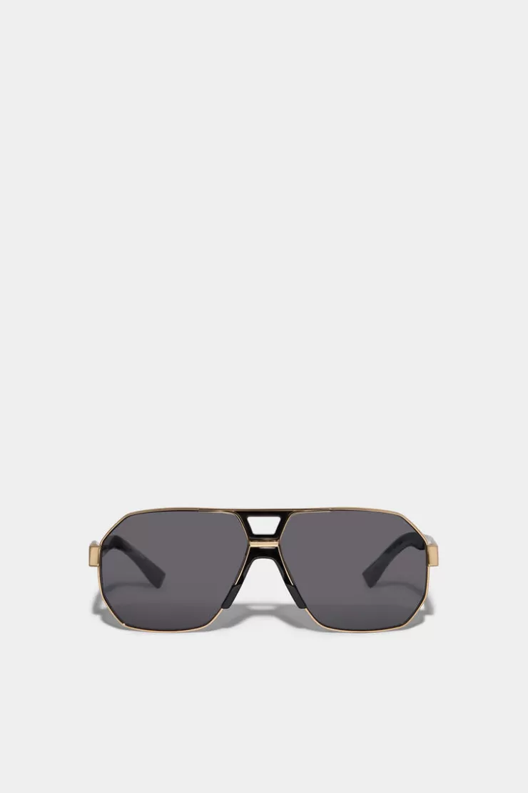 Dsquared2 Hype Gold Sunglasses>Uomo Occhiali