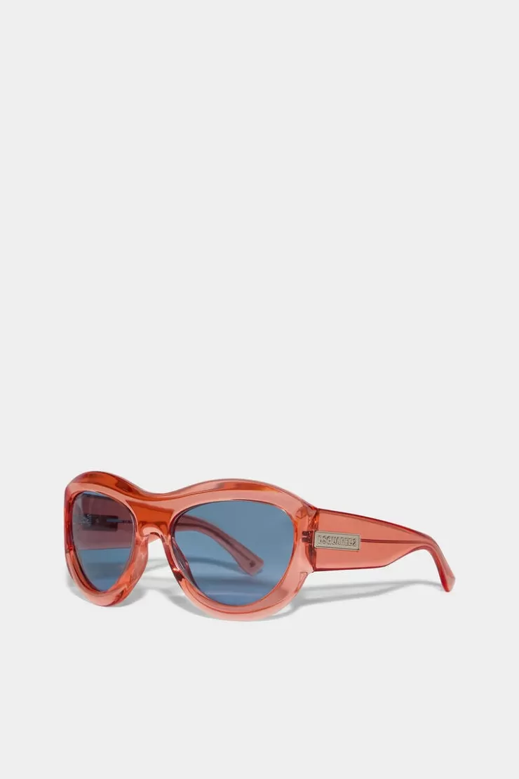 Dsquared2 Hype Orange Sunglasses>Donna Occhiali