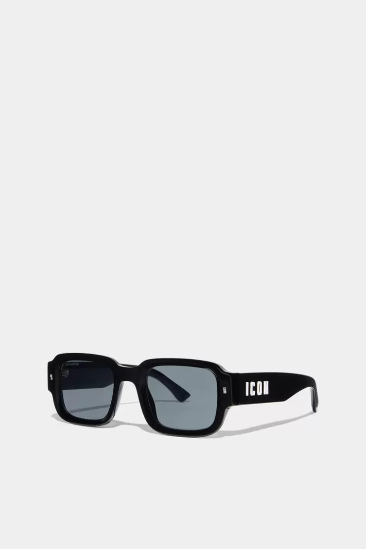 Dsquared2 Icon Black Sunglasses>Donna Occhiali