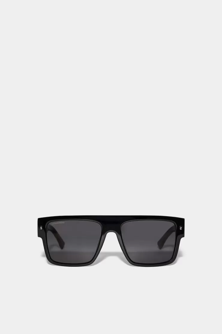 Dsquared2 Icon Black Sunglasses>Donna Occhiali