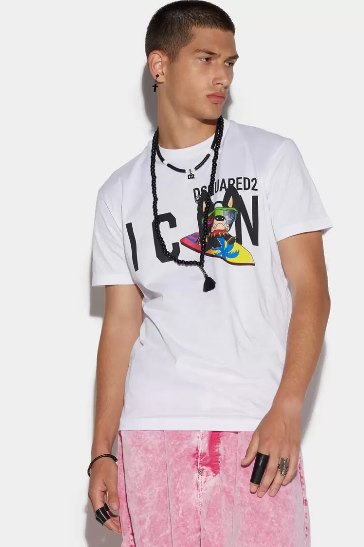 Dsquared2 Icon Ciro Cool T-Shirt>Uomo T-Shirt & Polo