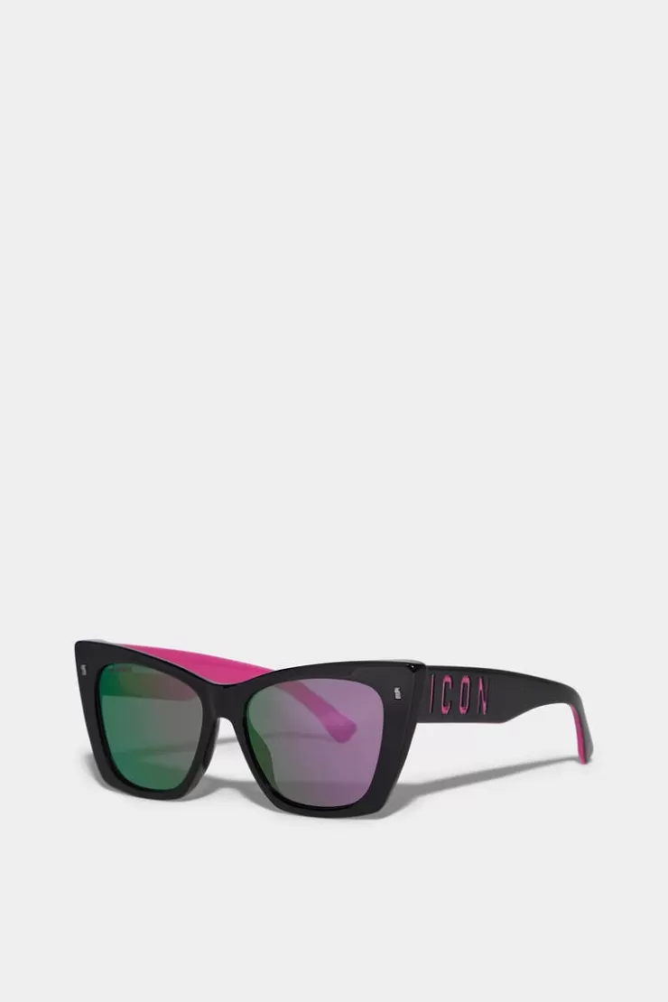 Dsquared2 Icon Fuchsia Sunglasses>Donna Occhiali