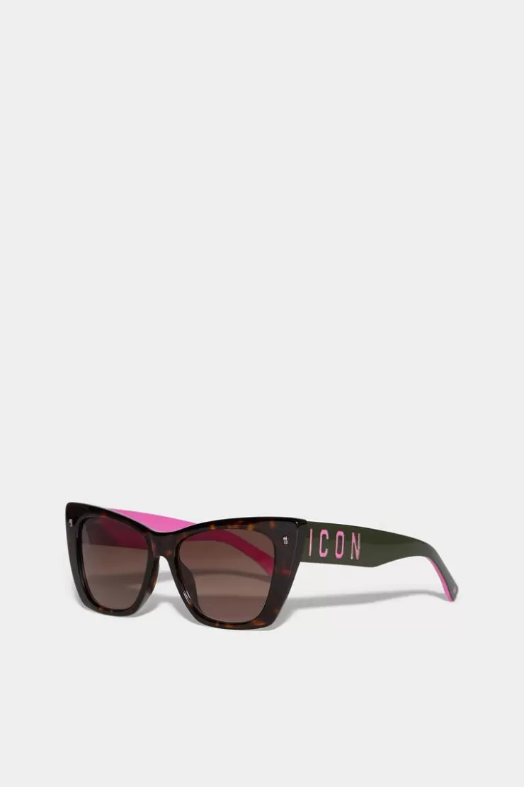 Dsquared2 Icon Havana Sunglasses>Donna Occhiali