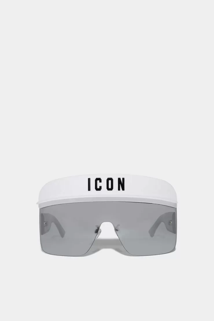 Dsquared2 Icon Mask White Sunglasses>Donna Occhiali