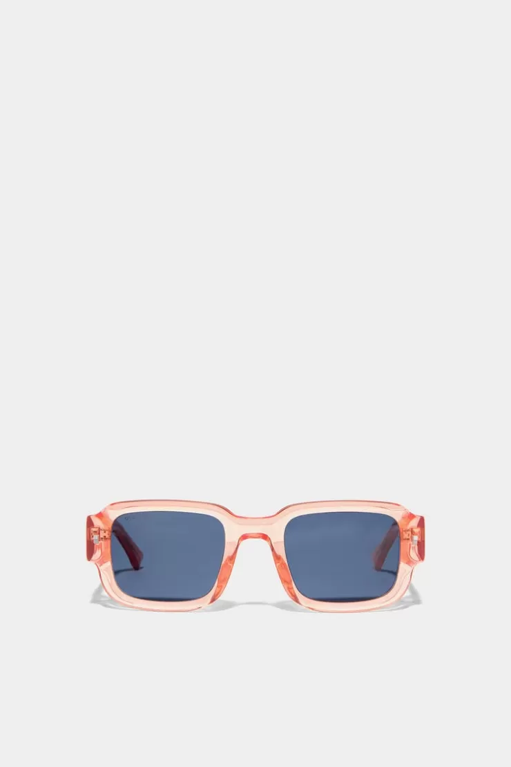 Dsquared2 Icon Orange Sunglasses>Donna Occhiali